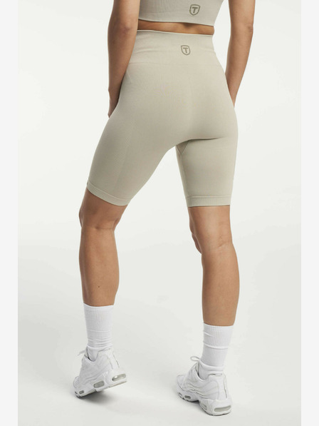 Tenson TENSON Női varrás nélküli funkcionális rövidnadrág W Beige