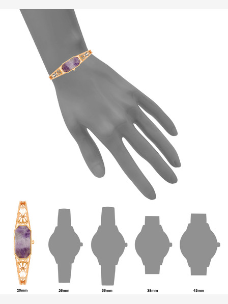 Anne Klein Anne Klein AK/ 4112AMRG női szögletes karóra
