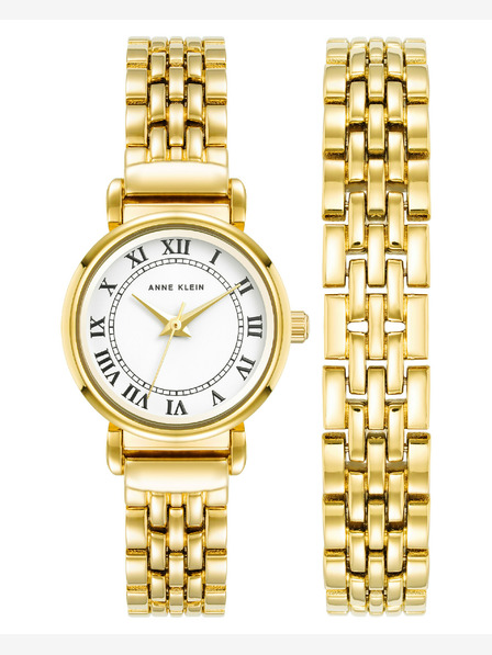 Anne Klein Anne Klein AK/ 4144GPST női karóra és karkötő ajándék szett