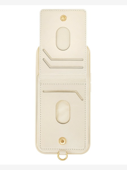 Anne Klein Anne Klein krémszínű borító iPhone 13/14 készülékhez