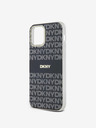 DKNY PC/TPU ismétlődő mintás tonális csíkos Magsafe hátlap iPhone 12/12 Pro fekete DKNY fekete DKNY