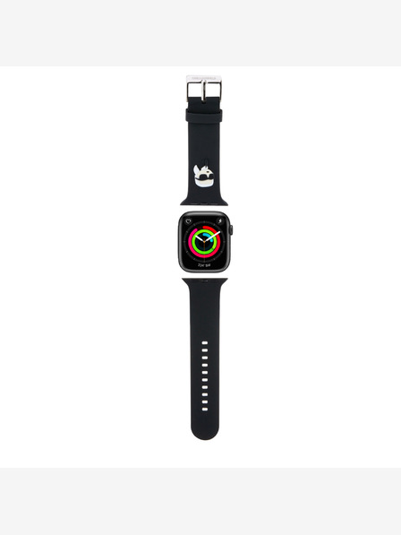 Karl Lagerfeld Karl Lagerfeld Karl Head Karl Head NFT szíj Apple Watch-hoz 38/40/41 Fekete