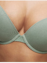 Marks & Spencer Push-up pamut aláöltözetes melltartók, 3 db, méretezés. A-E Marks & Spencer zöld