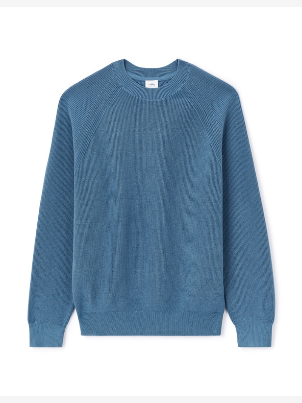 Celio Kék férfi pulóver Celio Lebirequin