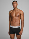 Jack & Jones Három darabos fekete Jack & Jones Sense férfi boxeralsó készlet