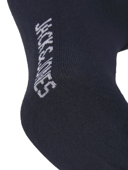 Jack & Jones Öt pár sötétkék színű férfi Jack & Jones Dongo zokni készlet