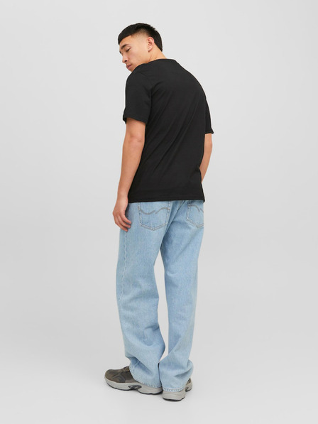 Jack & Jones Fekete férfi Jack & Jones Vesterbro póló