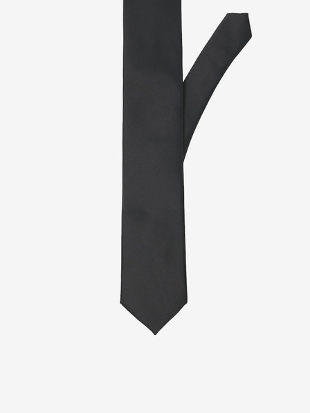 Jack & Jones Fekete nyakkendő Jack & Jones Solid