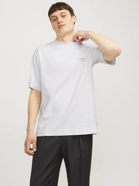 Jack & Jones Fehér Jack & Jones férfi kapucnis pulóver