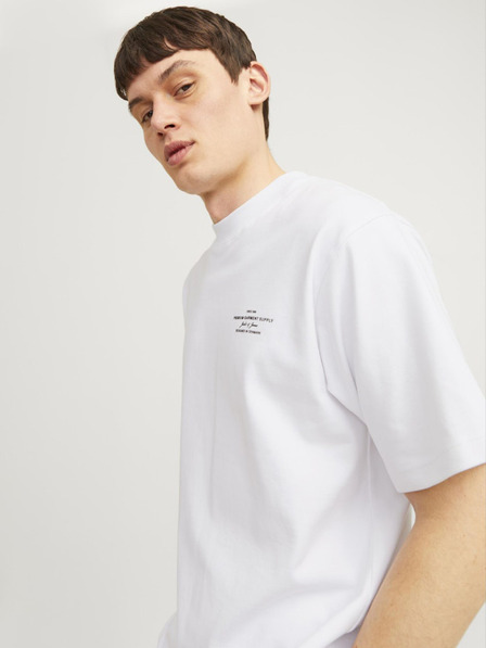 Jack & Jones Fehér Jack & Jones férfi kapucnis pulóver