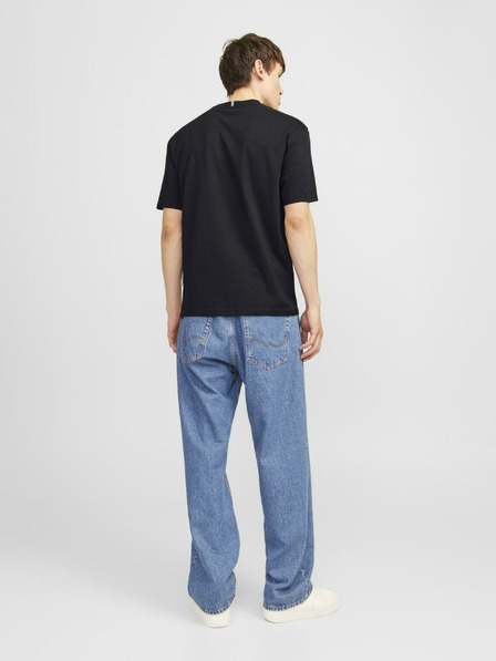 Jack & Jones Fekete Jack & Jones Frederiks Frederiks férfi póló