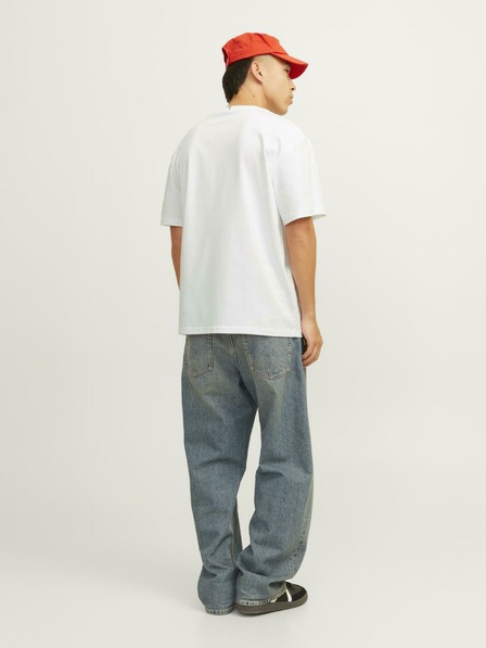 Jack & Jones Fehér Jack & Jones Frederiks Frederiks férfi póló