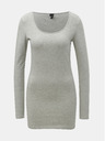 Vero Moda Szürke csíkos basic hosszú ujjú VERO MODA Maxi ing