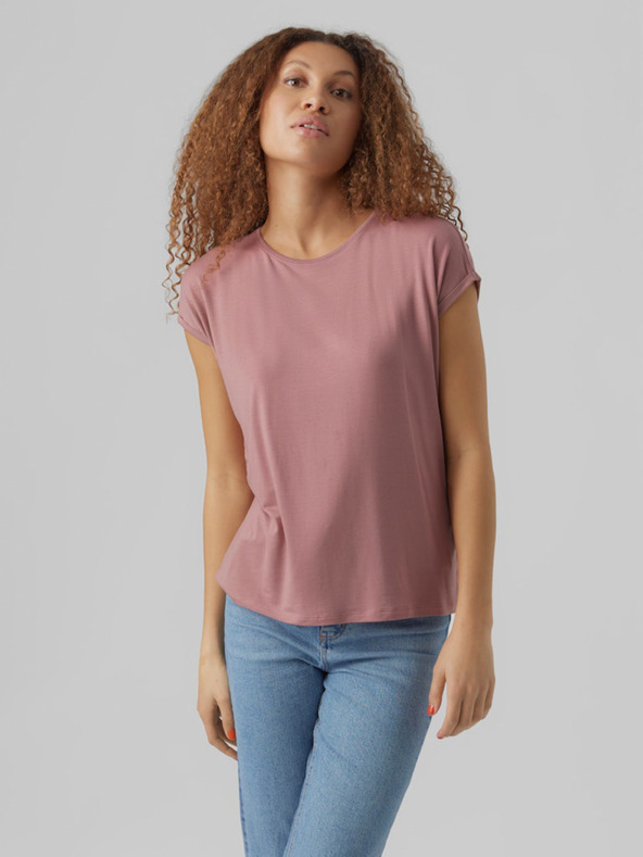Vero Moda Rózsaszín női póló Vero Moda Ava