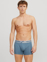 Jack & Jones Három darabos Jack & Jones férfi boxeralsó készlet kék, szürke és fekete színben
