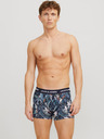 Jack & Jones Három darabos Jack & Jones férfi boxeralsó készlet kék, zöld és fekete színben