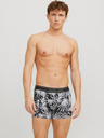 Jack & Jones Három darabos Jack & Jones férfi boxeralsó készlet fekete és kék színben