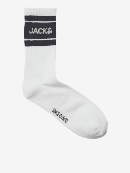 Jack & Jones Három pár férfi zokni fehér és fekete Jack & Jones zokniból álló készlet