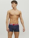 Jack & Jones Három darabos Jack & Jones boxeralsó készlet fekete, kék és szürke színben