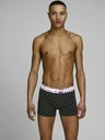 Jack & Jones Három darabos boxeralsó készlet fekete és tengerészkék színben, Jack & Jones nyomtatással