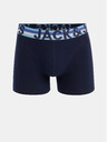 Jack & Jones Három darabos boxeralsó készlet fekete és tengerészkék színben, Jack & Jones nyomtatással