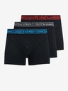 Jack & Jones Három darab fekete Jack & Jones boxeralsó