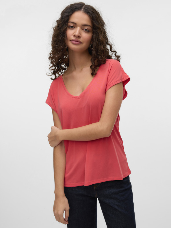 Vero Moda Narancssárga női ing Vero Moda Filli