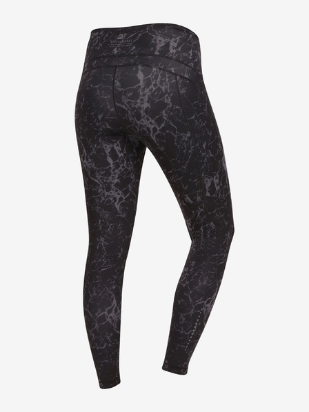 ALPINE PRO Női hűvös-száraz leggings ALPINE PRO GOBRA fekete pd
