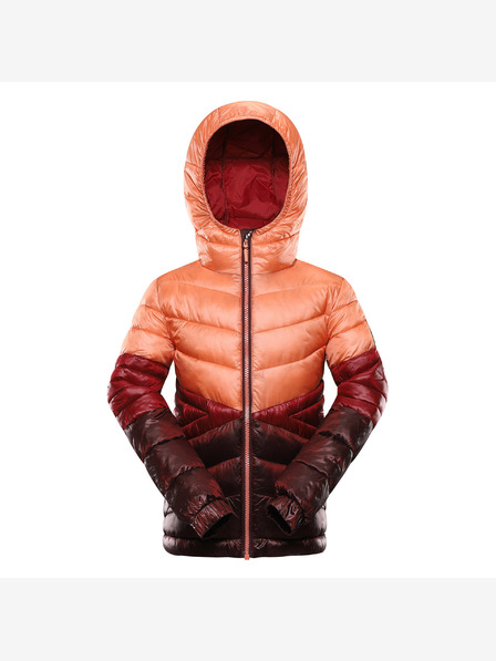 ALPINE PRO Gyerek hi-therm kabát ALPINE PRO ROGO barack rózsaszín