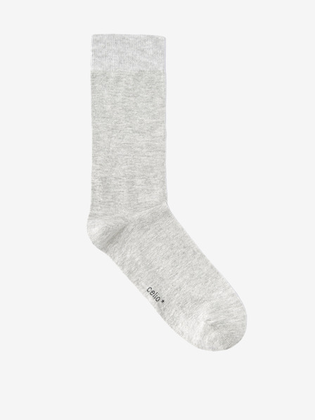 Celio Világosszürke zokni Celio Milo