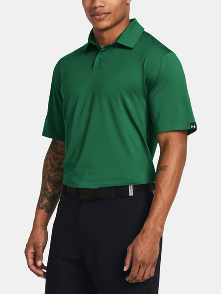 Under Armour UA T2G Polo LB-GRN Póló