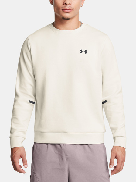 Under Armour UA Unstoppable Flc Crew EU-WHT Melegítőfelsők