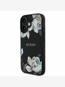 Guess Guess PU szemcsés Magnolia MagSafe hátlap iPhone 16-hoz Fekete