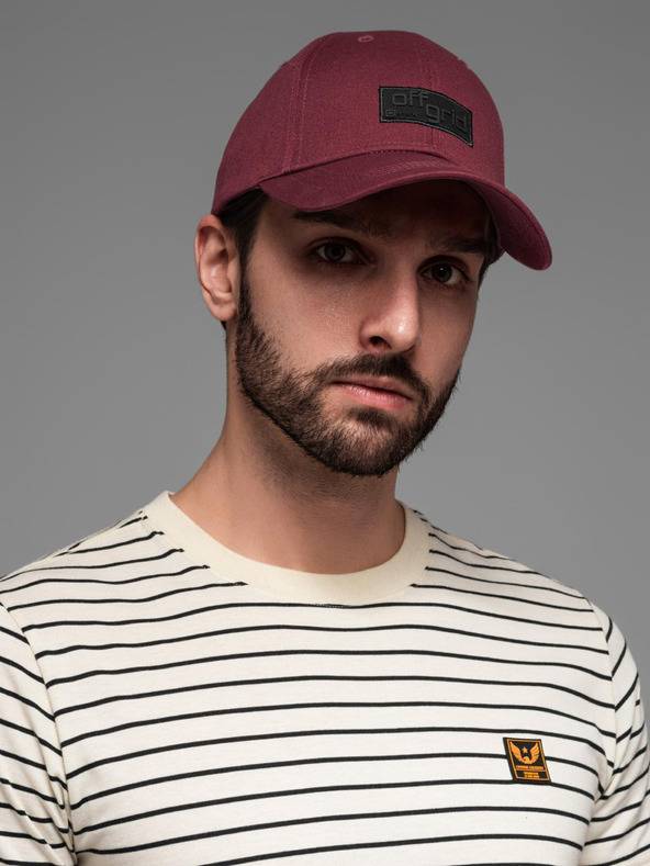 Ombre Clothing Siltes sapka Piros akciós termékkép 1