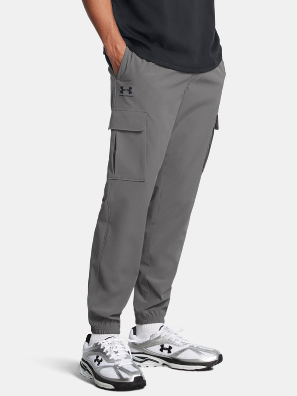 Under Armour UA Vibe Woven Cargo Pants-GRY Nadrág