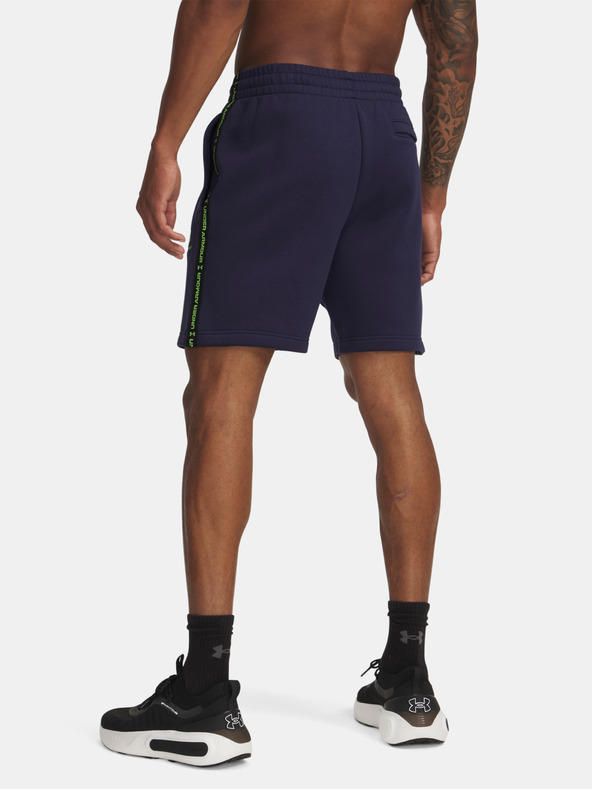 Under Armour UA Icon Fleece Short Taping Rövidnadrág Kék termék 2. képe
