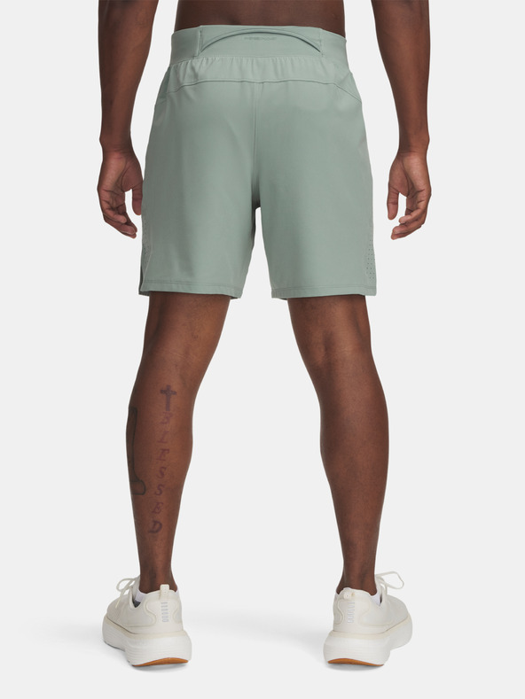 Under Armour UA LAUNCH PRO 7'' NOVELTY Rövidnadrág Zöld termék 2. képe
