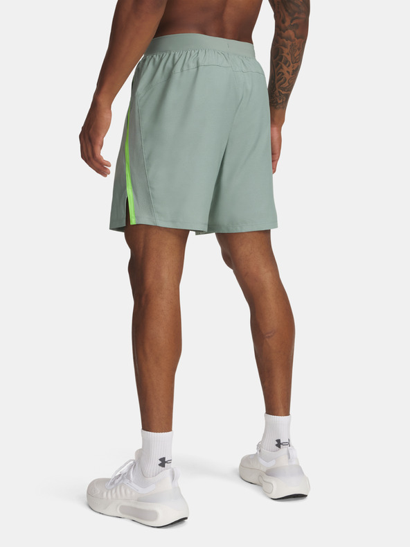 Under Armour UA LAUNCH 7'' SHORTS Rövidnadrág Zöld termék 2. képe