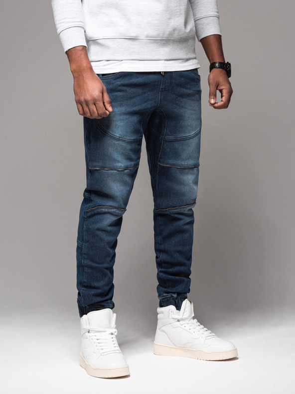 Ombre Clothing Nadrág Kék akciós termékkép 1