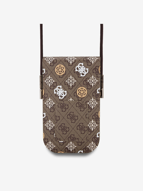 Guess PU 4G Peony Multicolor Taška na Telefon Brown Telefontok Lila termék 2. képe