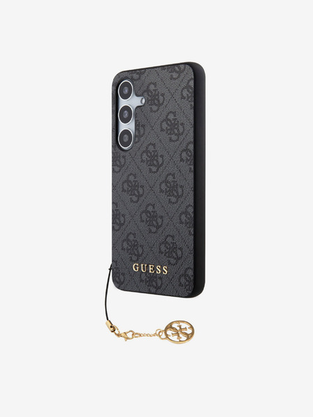 Guess Guess 4G Charm hátlapi borító Samsung Galaxy S24 készülékhez Szürke