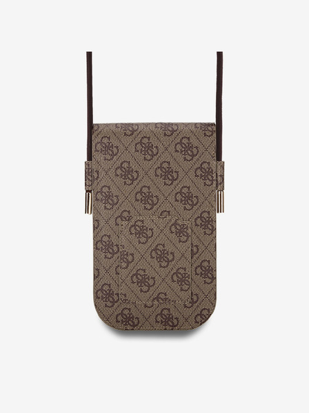 Guess Guess PU 4G Big Love logós telefontáska Barna