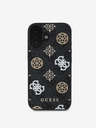 Guess Guess PU 4G Peony MagSafe MagSafe hátlap iPhone 16-hoz Fekete