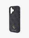 Guess Guess PU 4G kis fém logós MagSafe hátlap iPhone 16-hoz Szürke