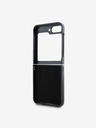 Guess Guess PC/TPU csillámpelyhek fém logós hátlap a Samsung Galaxy Z Flip 6-hoz Samsung Galaxy Z Flip 6 fekete