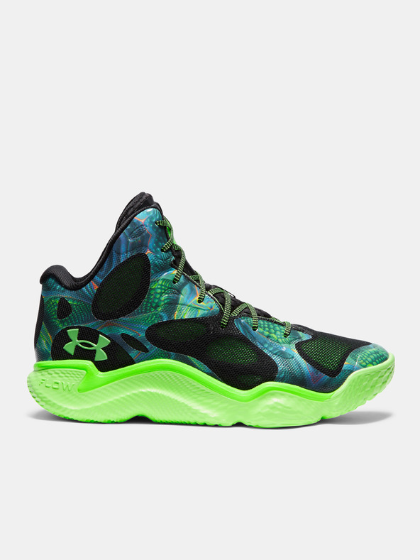 Under Armour CURRY Spawn Flotro Sportcipő Zöld akciós termékkép 1
