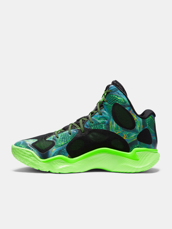 Under Armour CURRY Spawn Flotro Sportcipő Zöld termék 2. képe