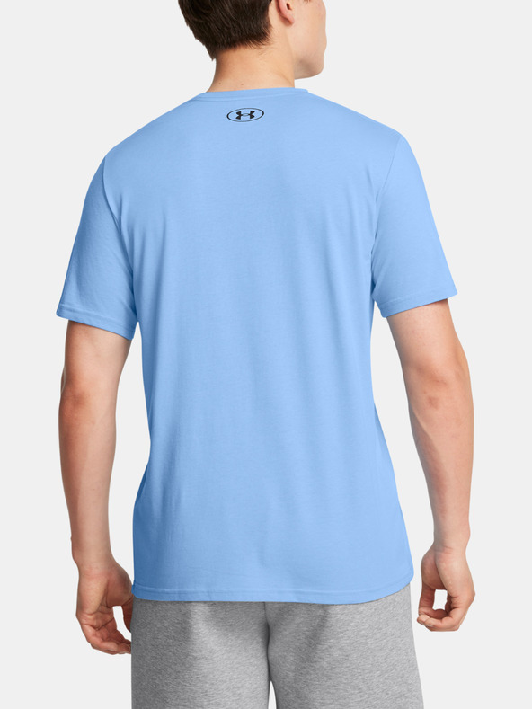 Under Armour UA M SPORTSTYLE LC SS Póló Kék termék 2. képe