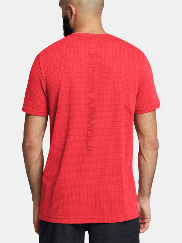Under Armour Vanish Seamless Grid SS Póló Piros termék 2. képe
