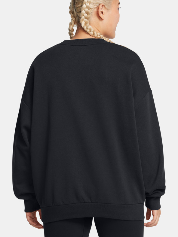 Under Armour Rival Fleece OS Crew Melegítőfelsők Fekete termék 2. képe